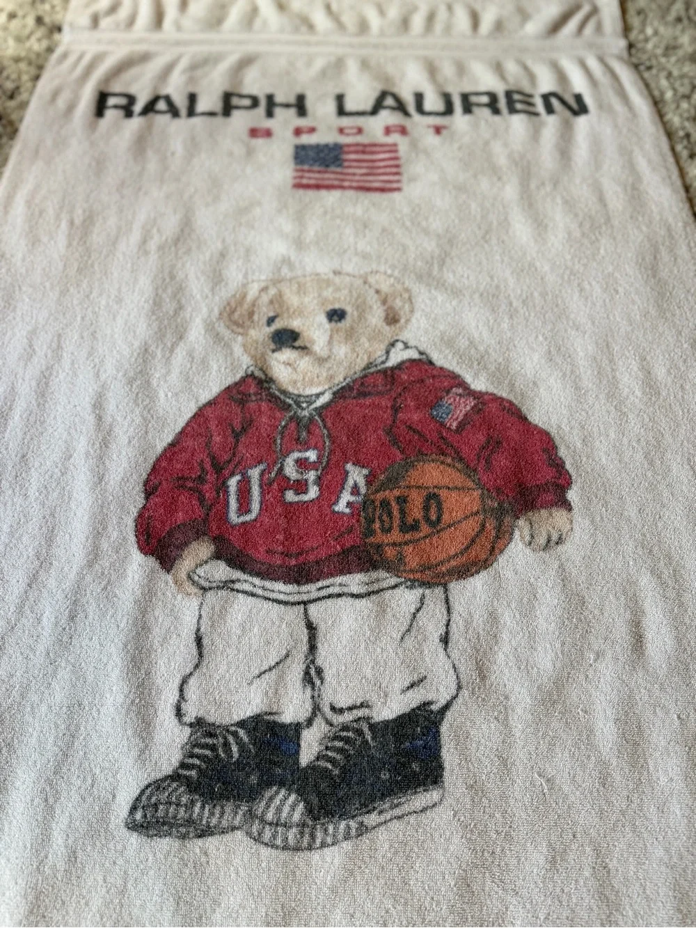 Vintage Polo Ralph Lauren XL beach towel
